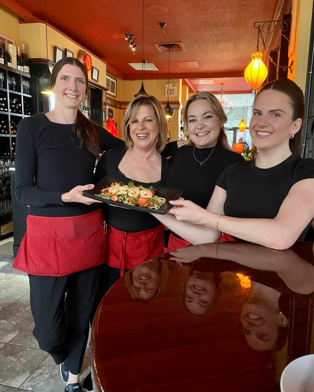 Liz and the team at Le Bistro