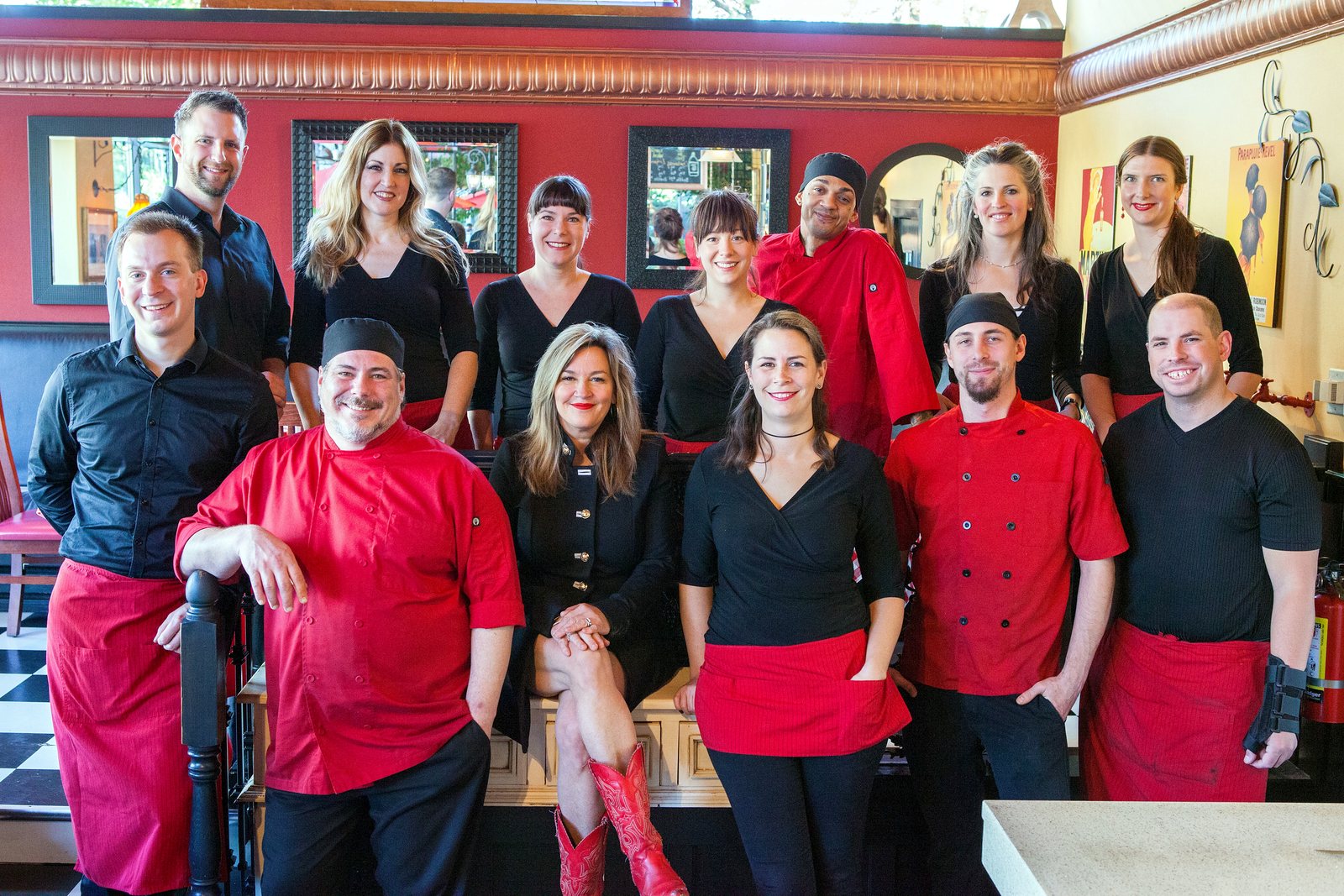 Le Bistro staff